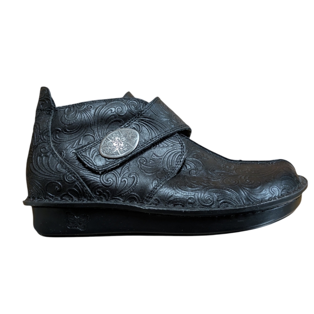 Alegria Caiti Night N Gale Leather Ankle Bootie Size 38 - Picture 6 of 11